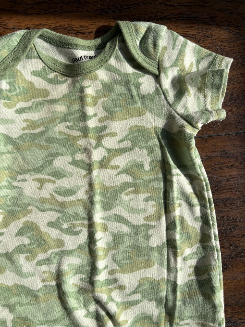 Paul Frank Camo Romper 6-9M Y2K